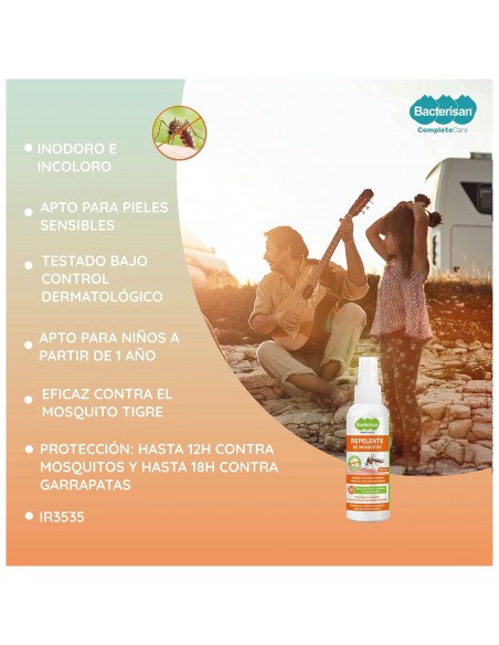 BACTERISAN REPELENTE DE MOSQUITOS SPRAY 100 ML.