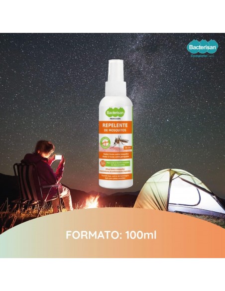 BACTERISAN REPELENTE DE MOSQUITOS SPRAY 100 ML.