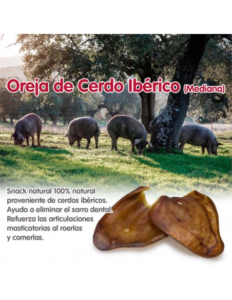 OREJAS DE CERDO IBERICO MEDIANA - 30 UDS. OREJAS DE CERDO IBERICO MEDIANA - 30 UDS.