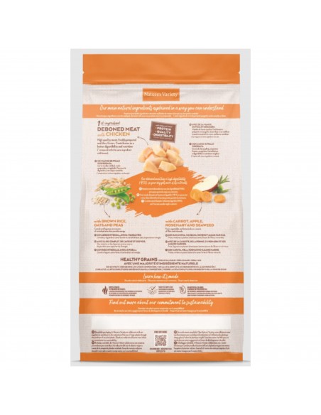 NATURES VARIETY HEALTHY GRAIN ADULT MINI POLLO 1,5 Kg.