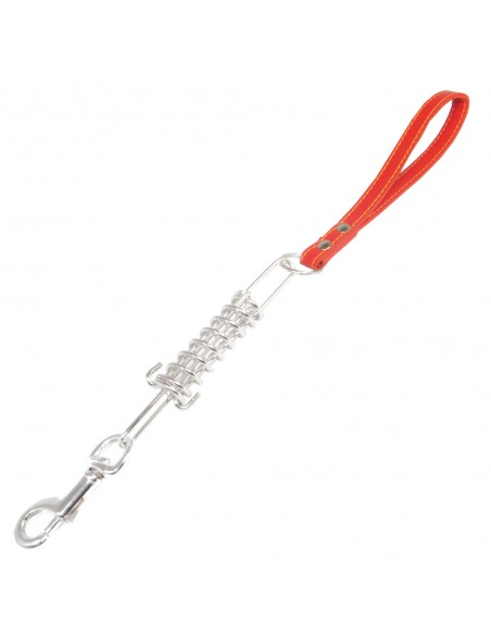 TIRADOR CON MUELLE ROJO 3 x 400mm.