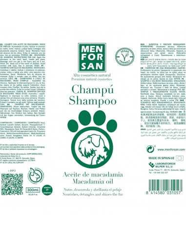 MENFORSAN CHAMPU Aceite de Macadamia 300ml.