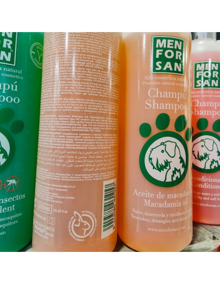 MENFORSAN CHAMPU Aceite de Macadamia 300ml.