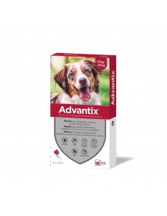 ADVANTIX 4 x 2,5ml. 10-25 Kg. 4 Pipetas