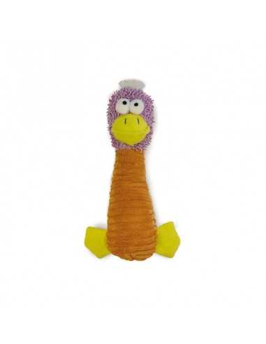 PATO PELUCHE NARANJA 27cm.