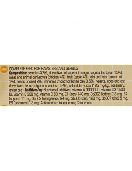 HAMSTER & GERBIL COMPLETE 500gr. Versele-Laga
