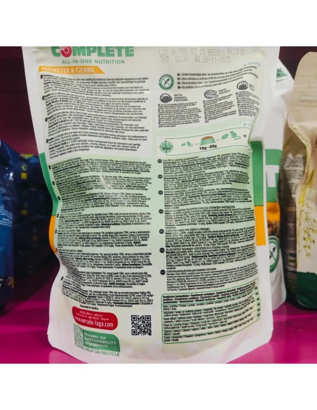 HAMSTER & GERBIL COMPLETE 500gr. Versele-Laga