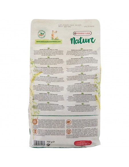 HAMSTER NATURE 700gr. Versele Laga HAMSTER NATURE 700gr. Versele Laga