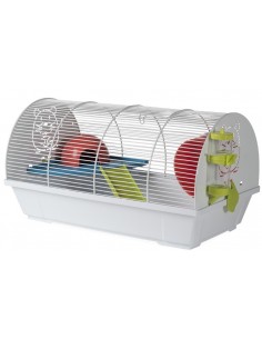 JAULA HAMSTERS RUSO 118 BLANCA. "nuevo modelo"