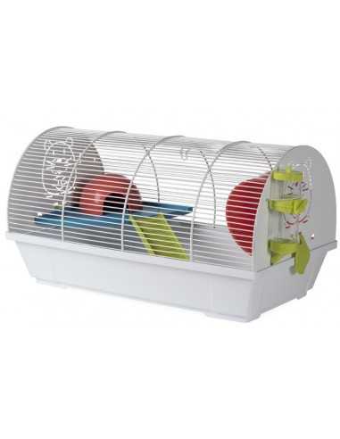 JAULA HAMSTERS RUSO 118 BLANCA. "nuevo modelo"