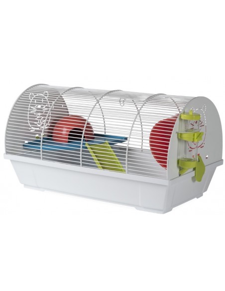 JAULA HAMSTERS RUSO 118 BLANCA. "nuevo modelo"