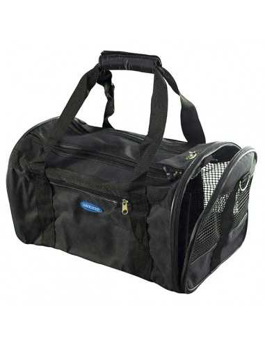 BOLSO VIAJE PLEGABLE NEGRO 50x30x26 cm