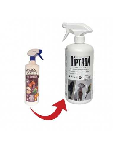 DIPTRON QM INSECTOS CABALLO/PERRO INSECTICIDA 1lt.