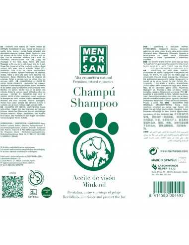 MENFORSAN CHAMPU ACEITE DE VISON 1 LT.