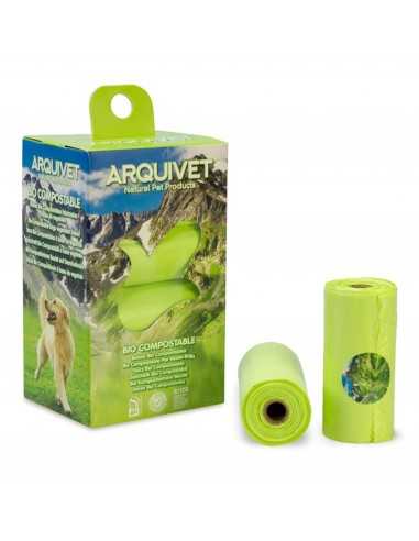 BOLSAS BIOCOMPOSTABLES 8 Rollos x 15 bolsas.