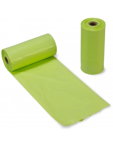 BOLSAS BIOCOMPOSTABLES 8 Rollos x 15 bolsas.
