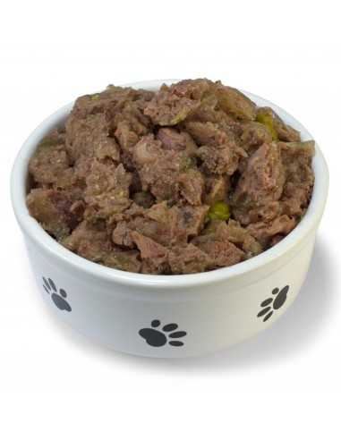 LATA CORDERO Y POLLO Con Guisantes 400gr