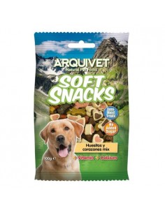 SNACK HUESITOS Y CORAZONES MIX 100gr. Arquivet