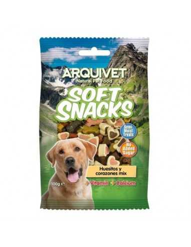 SNACK HUESITOS Y CORAZONES MIX 100gr. Arquivet