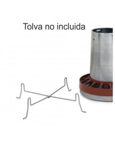 SOPORTE TOLVA CHAPA AVES 5/10 Kg.