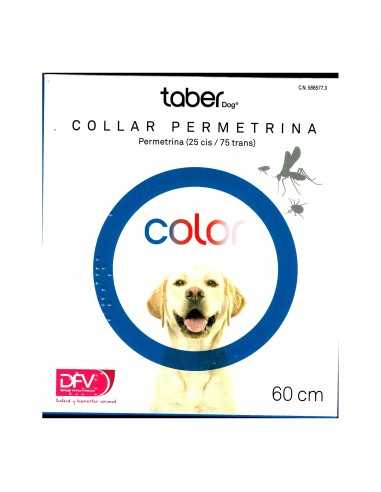 TABERDOG COLLAR PERMETRINA 75cm.ROSA