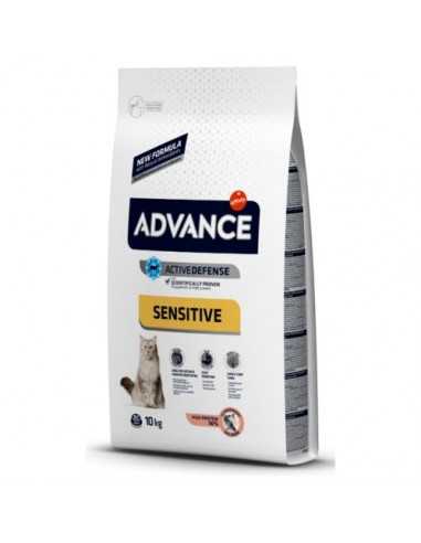 ADVANCE CAT ADULT SALMON SENSITIVE 10 KG.