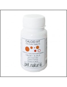 CALCIO VIT Perros y Gatos 60comp.PetNatura