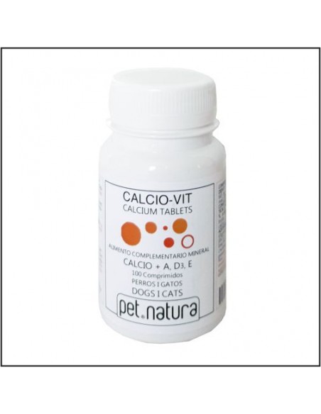 CALCIO VIT Perros y Gatos 60comp.PetNatura