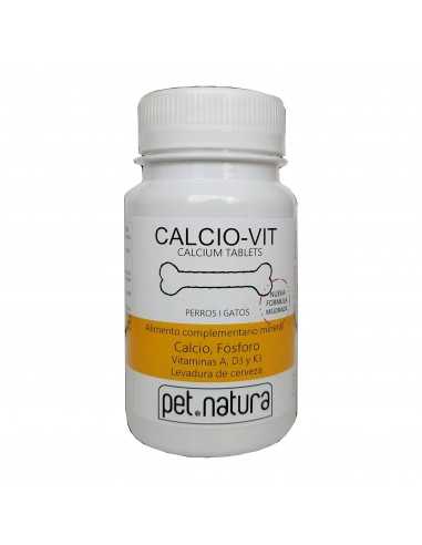 CALCIO VIT Perros y Gatos 60comp.PetNatura