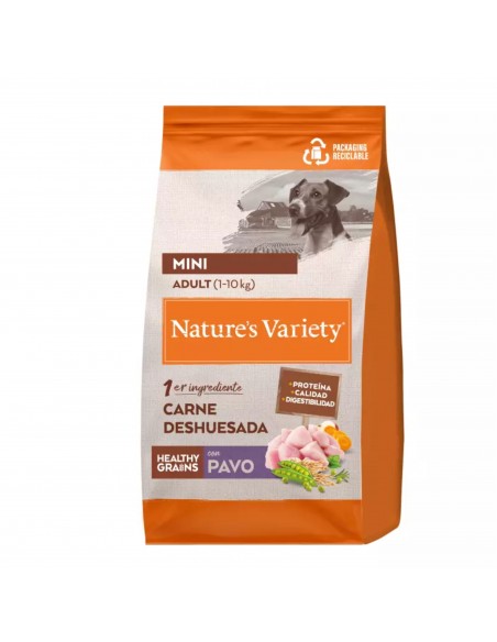 NATURES VARIETY HEALTHY GRAIN ADULT MINI PAVO 1.5 Kg