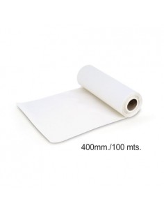 PAPEL BLANCO ROLLO 400mm.