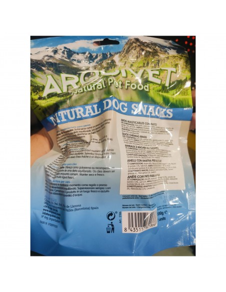 AROS MASTICABLES Con Pato 2 Uds./ 200gr.