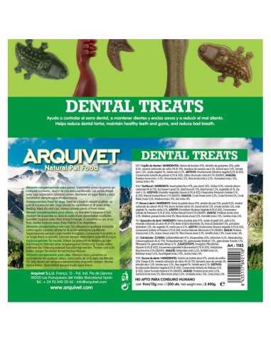 DENTAL TREATS 9 cms./12 grs. CEPILLO DENTAL