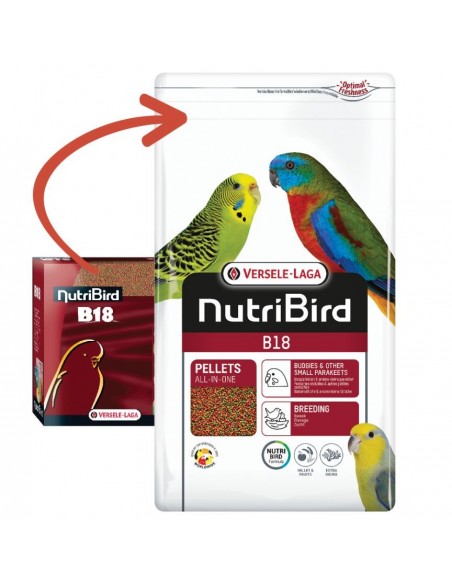 NUTRIBIRD B18 CRIA 3 KG. NUTRIBIRD B18 CRIA 3 KG.
