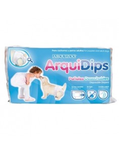 PAÑAL ARQUIDIPS TALLA XS 18 piezas.