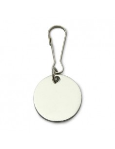 CHAPA FORMA REDONDA 2,5 cms.