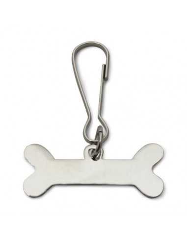 CHAPA FORMA HUESO 3,5x1 cms.