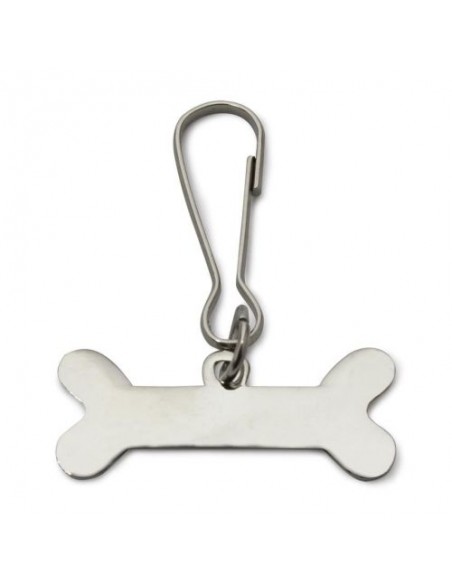 CHAPA FORMA HUESO 3,5x1 cms.
