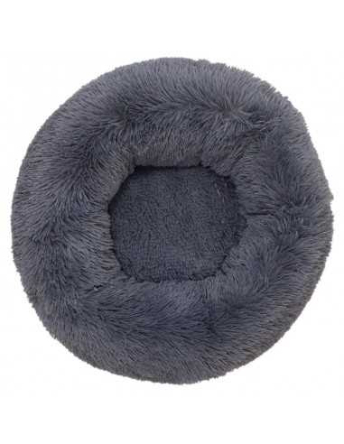 CAMA REDONDA SUAVE GRIS OSCURO 70cm.