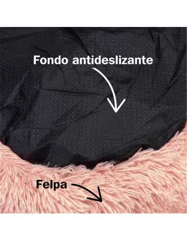 CAMA REDONDA SUAVE ROSA 70cm.