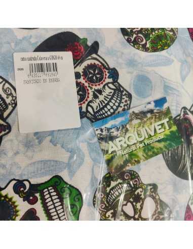 CAMA CUADRADA CALAVERAS 60x55x18cm.