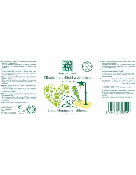 DILUIDOR ORINES 250ml MENFORSAN