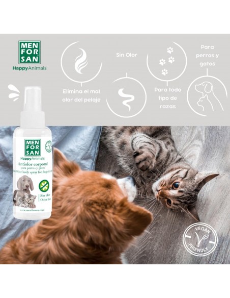 ANTIOLOR CORPORAL PARA PERROS 60ml MENFORSAN ANTIOLOR CORPORAL PARA PERROS 60ml MENFORSAN