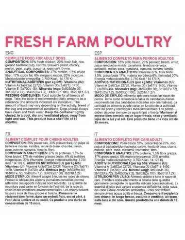 Arquivet Fresh Farm Poultry - 2,5 KG.