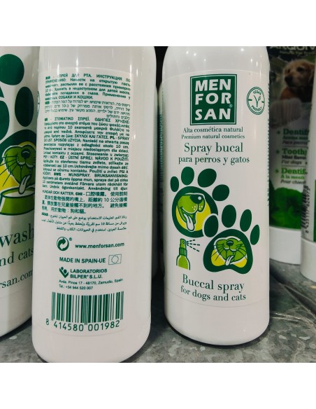 Menforsan Spray Bucal 125 ml. Perros y Gatos
