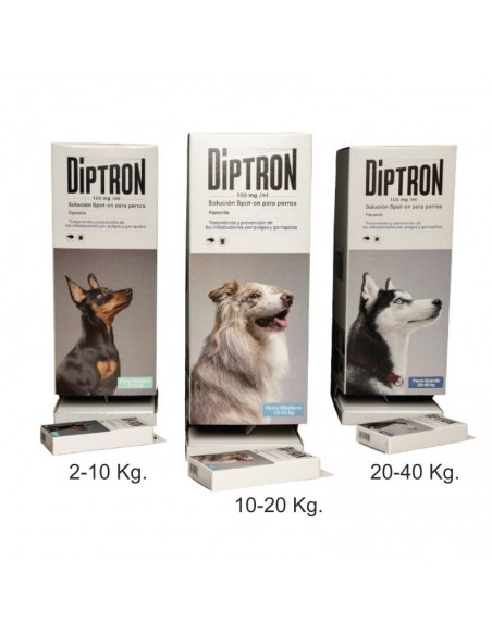 PIPETA DIPTRON Perro 20-40 kg. 1 Ud.
