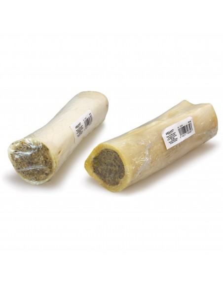 Hueso de Búfalo relleno de Higado 16cm Envase INDIVIDUAL
