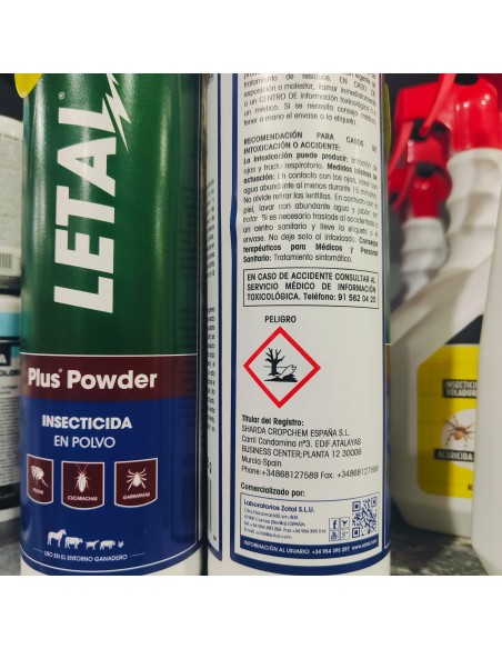 LETAL PLUS PWD TALQUERA 325 gr. LETAL PLUS PWD TALQUERA 325 gr.