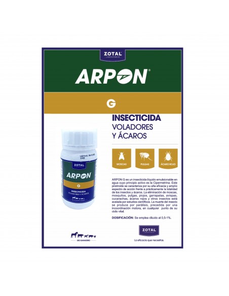 ARPON G Insecticida 250 ml.