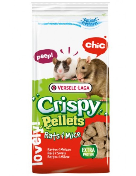 RATAS Y RATONES CRISPY PELLETS 1 Kg.